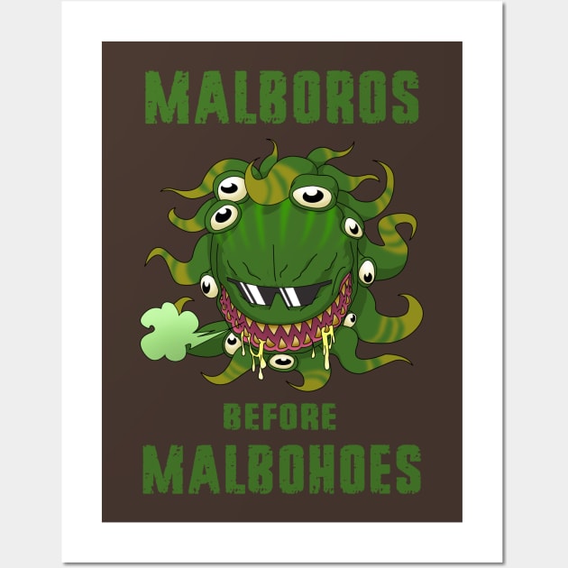 Malboros (green) Wall Art by TheWellRedMage